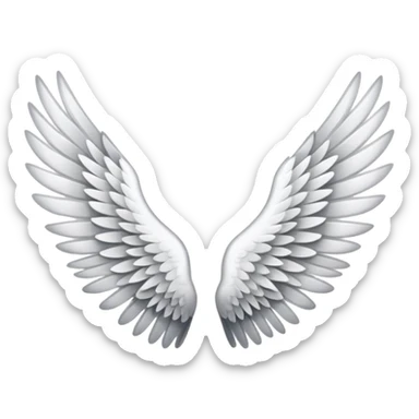 Wings both Left and right side sticker