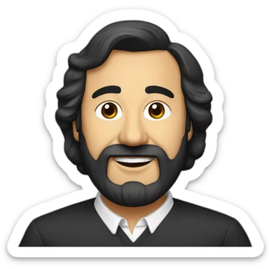 pavarotti sticker