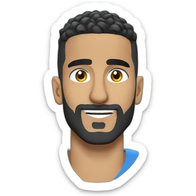 Riyad mahrez sticker