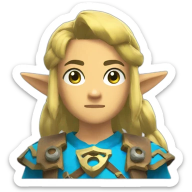 Zelda breath of the wild sticker