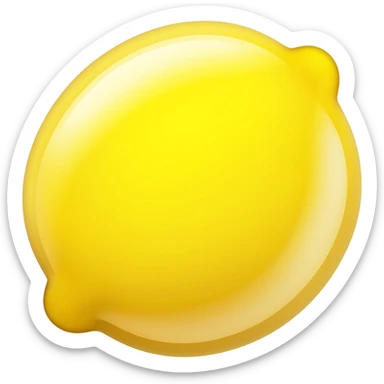 slot machine lemon symbol, refreshing looking and delicious sticker