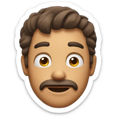 relaxation face sticker