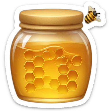 Honey sticker