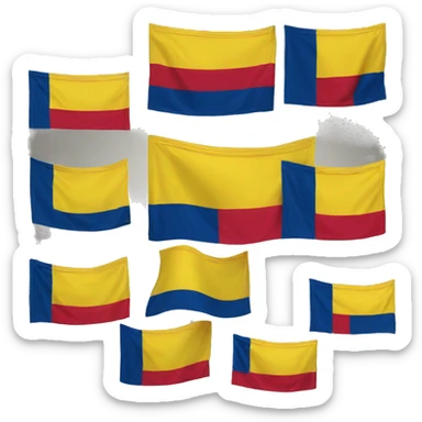 colombia flag sticker