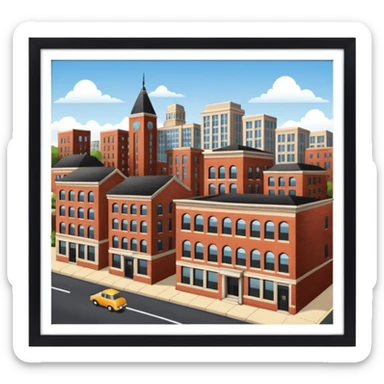 Arkansas historical downtown sticker