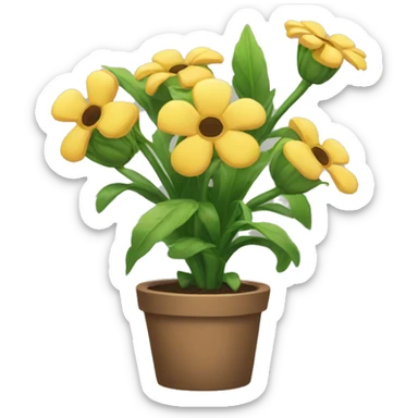 flower emojis sticker
