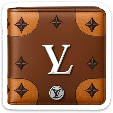 Louis Vuitton wallet sticker