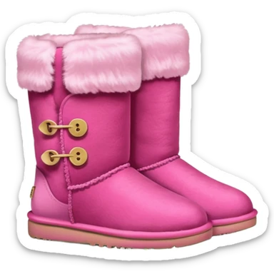 Pink uggs sticker