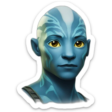 na'vi from avatar sticker