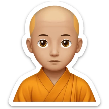 Boeing south East Asian monk sticker