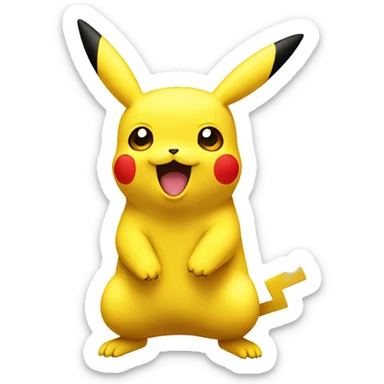 Pikachu sticker