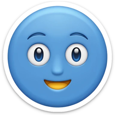 Create a verify meta parody badge  emoji with this ✅🔵 sticker