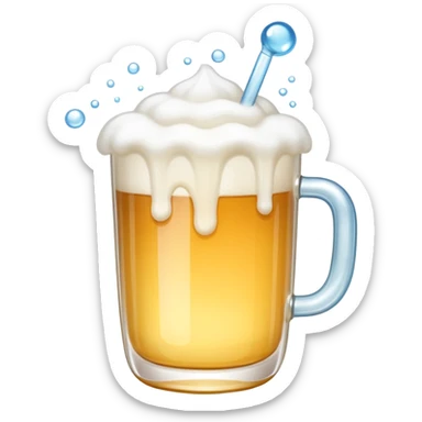 frothing sticker