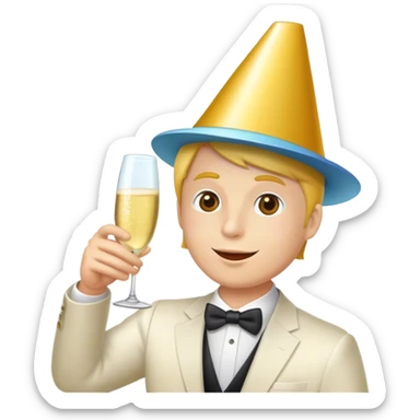 Champagne  sticker