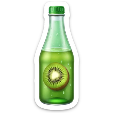 Kiwi bottle sticker