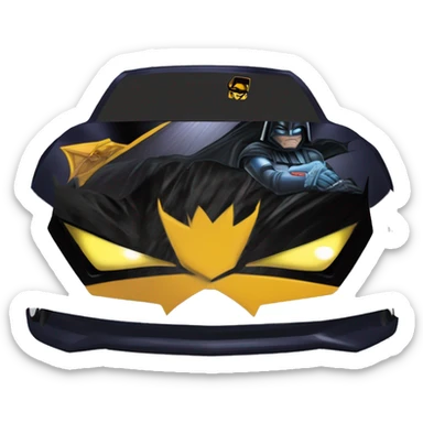Darth Vader Batman and Batgirl themed Scion FR-S  sticker