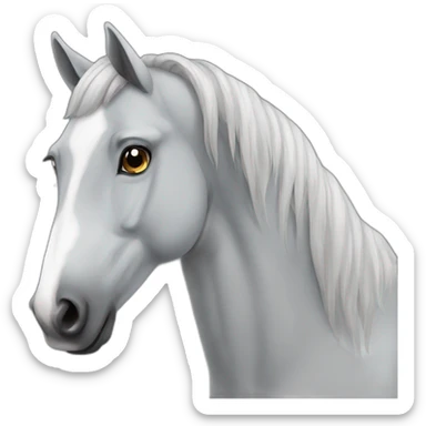 Gray Horse sticker