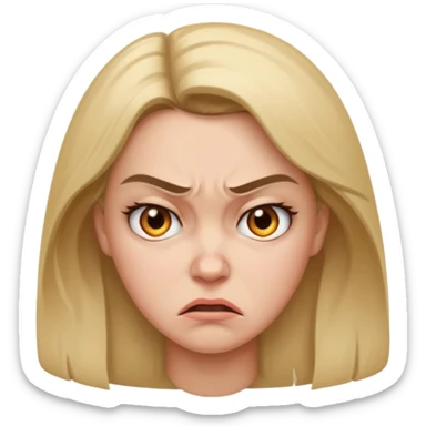 mama enfadada sticker