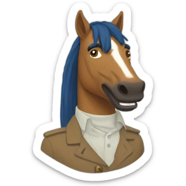 bojack horseman sticker