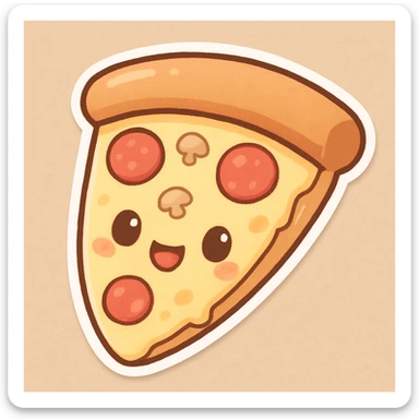 slice of pizza sticker