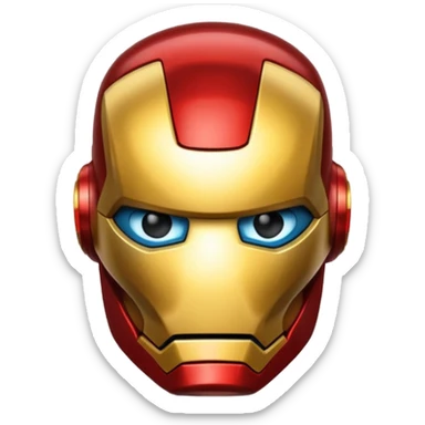 Ironman emoji sticker