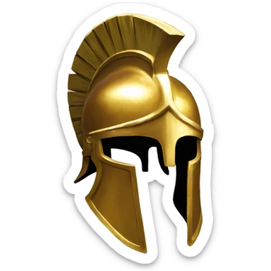 spartan helmet leonidas sticker
