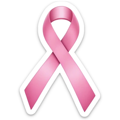 pink ribbon sticker