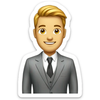 a successfull salesperson sticker