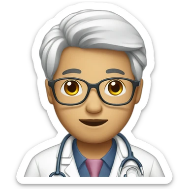 Doctor from a low income country sticker