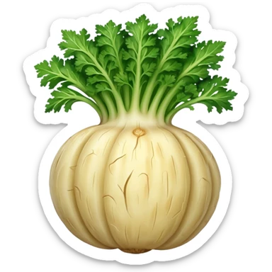 celery root sticker