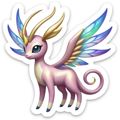 Meloetta-Cresselia-Palkia-Fakémon-creature-hybrid sticker