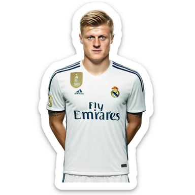 Toni Kroos Real Madrid  sticker