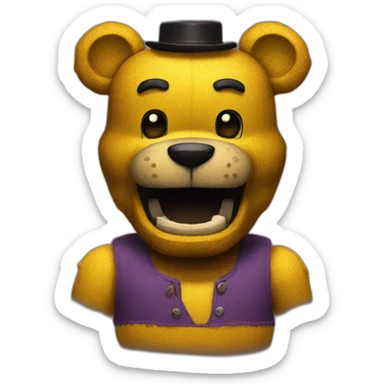 Fredbear sticker
