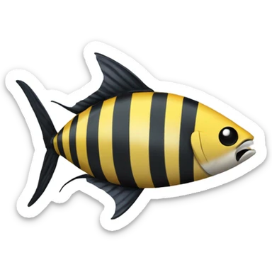 Bumblebee tuna sticker