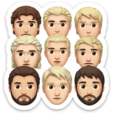 Man with many faces, Game of Thrones sticker
