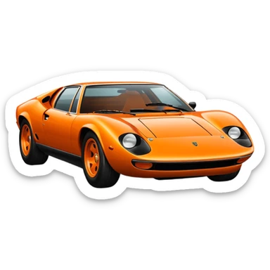 Lambo muira  sticker