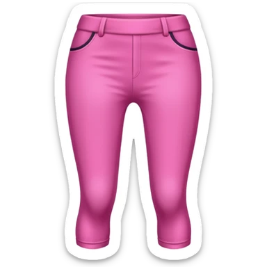 meia calça rosa dobrada sozinha sticker