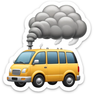 vehile pollution sticker