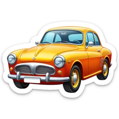 classic cars sticker