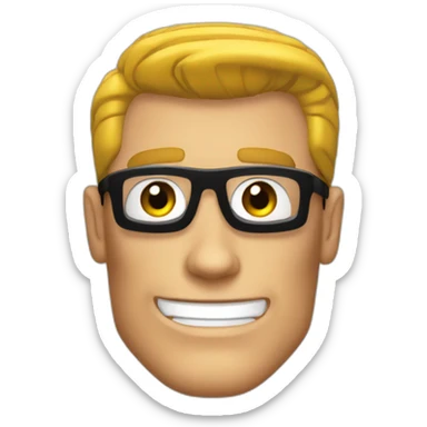 Jhonny bravo sticker