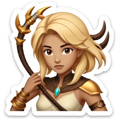 A Scorpio zodiac sign mixed with Sagittarius sign  sticker