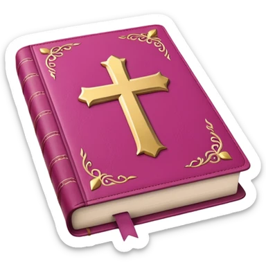 Pink Hoky Bible  sticker