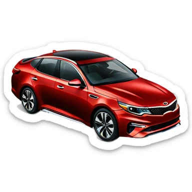 red kia optima 2019 sticker