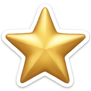 gold star sticker