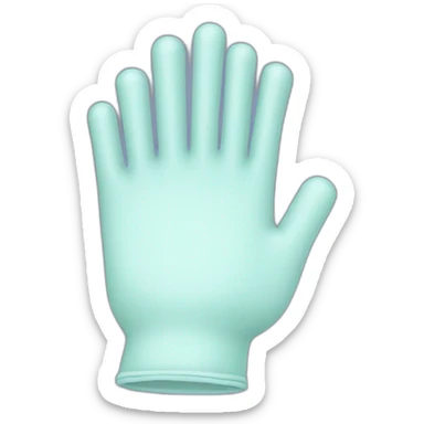 medical-gloves sticker