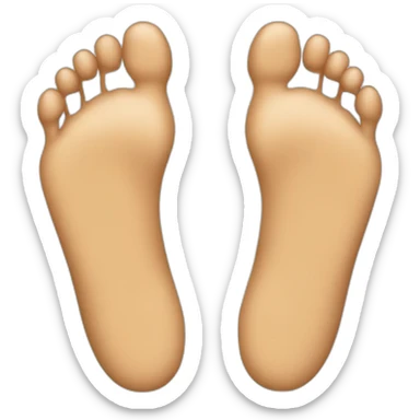 Feet sticker