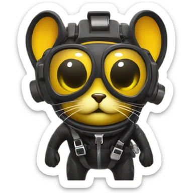 Octocat Scubadiver sticker