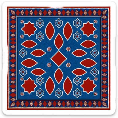 Ajrak sindh sticker