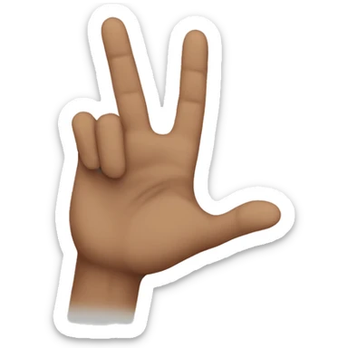 Yvl handsign sticker