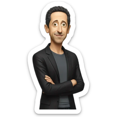 Gad Elmaleh sticker
